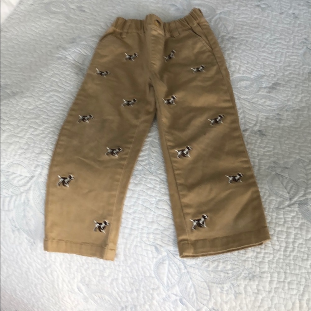 COPY - Boys E Land dog embroidered pants